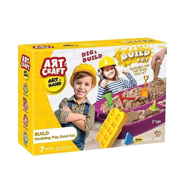 03949 Artsand İnşaat Kum Seti 600 gr -Fentoys