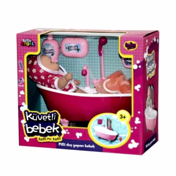 02605 Oydaş,  Pilli Küvette Duş Yapan Bebek