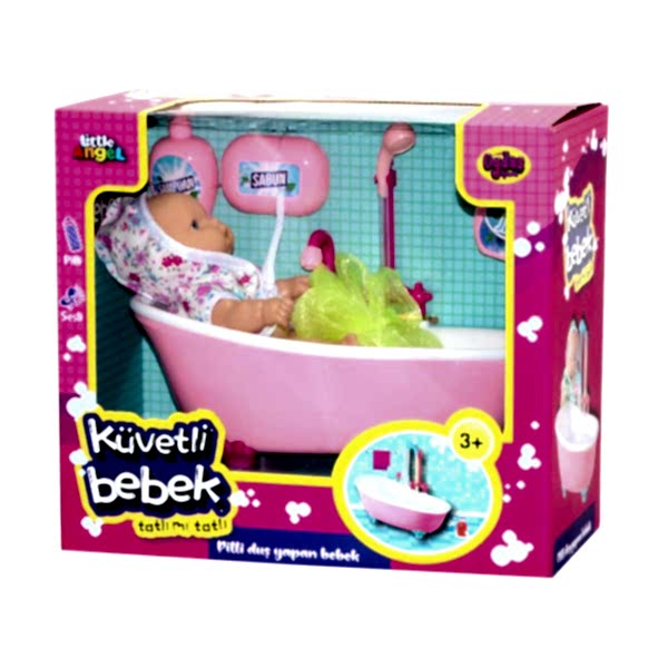 02605 Oydaş,  Pilli Küvette Duş Yapan Bebek