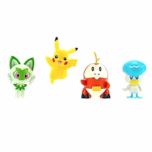 POK PKW3402 Pokemon Battle 4'lü İlk Figür Set