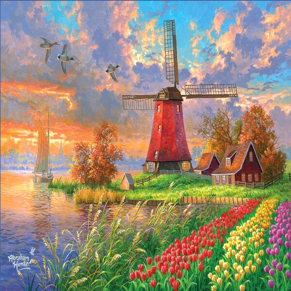 20787 PUZZLE 1000 TULİP FARM