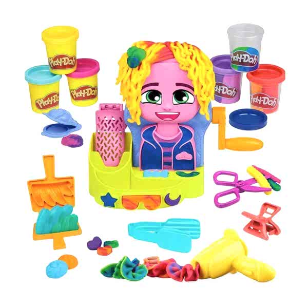 F8807 Play-Doh Renkli Kuaför Salonu+3 yaş