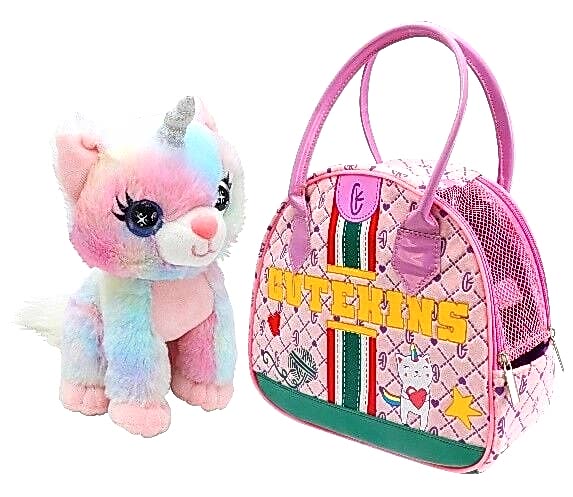 50455 SUN-FNV-CUTEKINS PELUŞ CATICORN POSH TAŞIMA ÇANTALI