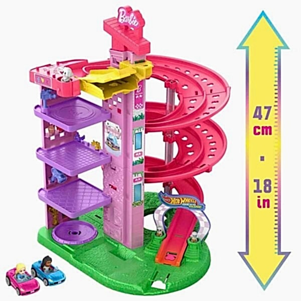 JDD65 Hot Wheels Racerverse Barbie Oyun Seti