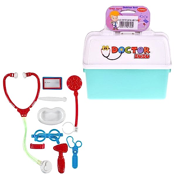 4090 Zuzu Çantalı Doktor Seti(Ürün oyuncaktır)