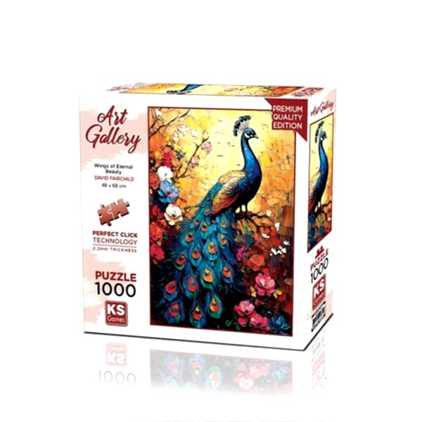 20839 PUZZLE 1000 Wings of Eternal Beauty