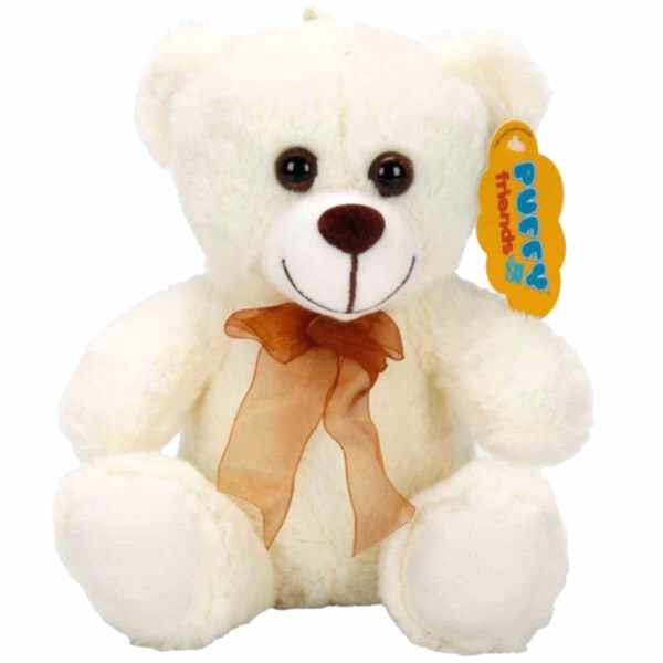 0998 SUN-JHN-PFF-SK PELUŞ AYI OTURAN KURDELELİ 21CM 2R