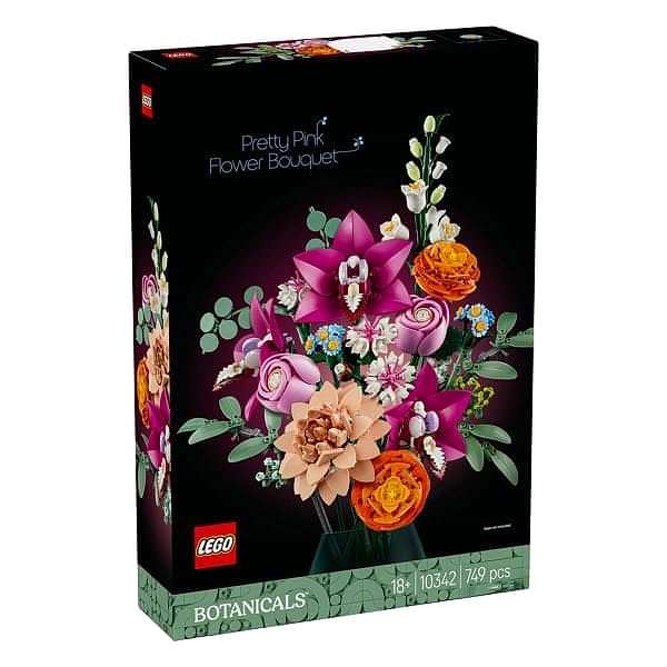 10342 Lego Botanicals Pembe Çiçek Buketi 749 parça +18 yaş