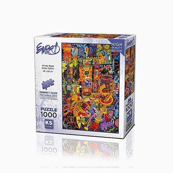 20739 PUZZLE 1000 ON THE ROAD