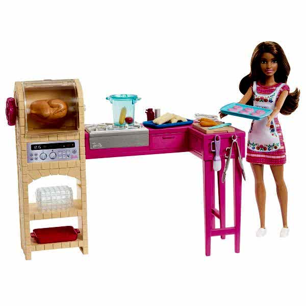 JCT06 Teresa ve Mutfağı Oyun Seti - Barbie and Teresa Recipe for Friendship