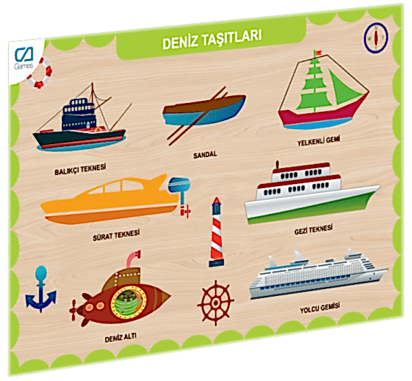 CAAHS-3201 CAMES AHŞAP DENİZ TAŞITLARI BUL-TAK