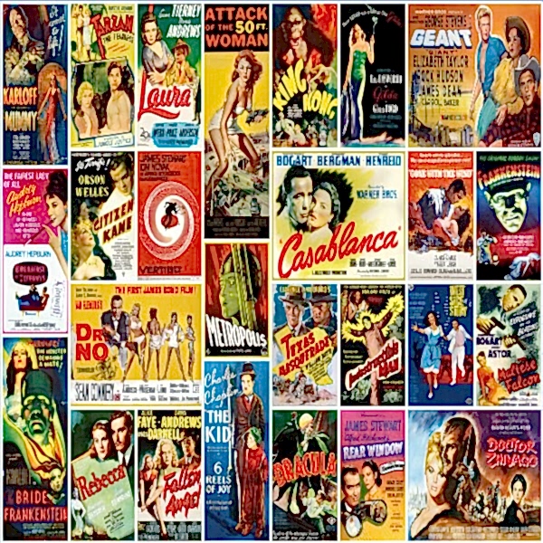 20759 PUZLE 1000 VİNTAGE MOVİE POSTERS