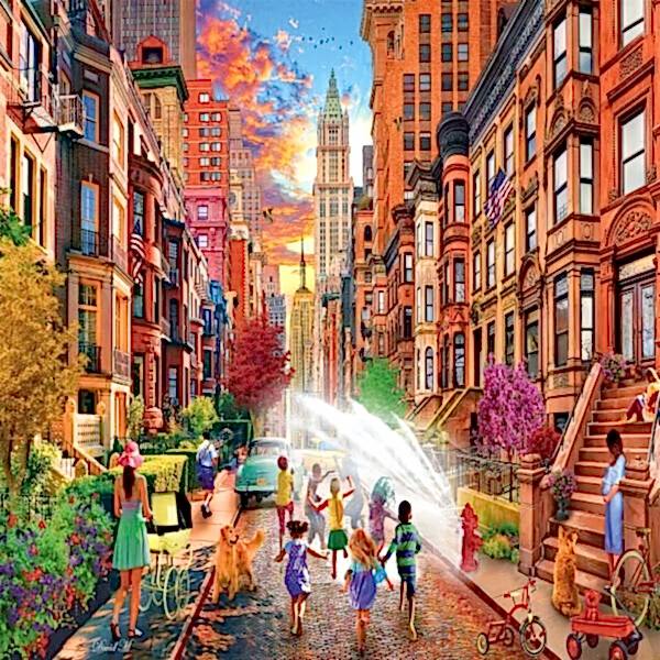 20813 PUZZLE 1000 Hot Summer Days NYC