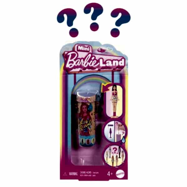JCR08 Mini Barbieland Color Reveal Sürpriz Bebek