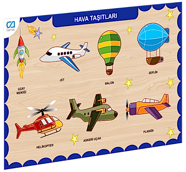 CAAHS-3202 CA GAMES AHŞAP HAVA TAŞITLARI BUL-TAK