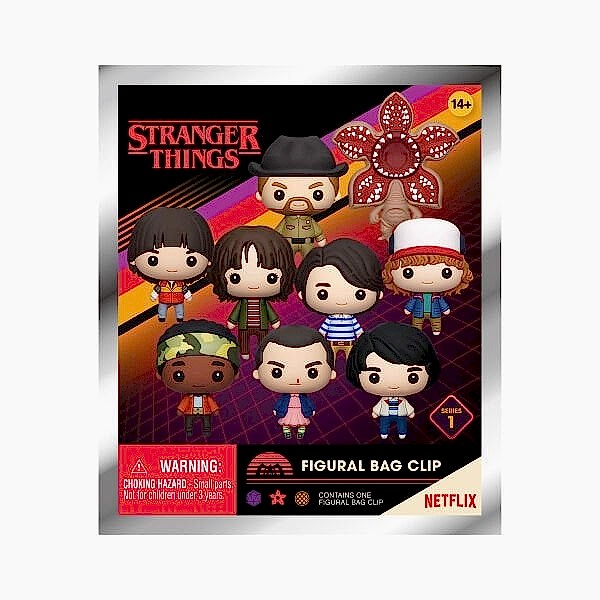 MONO32500 Monogram Stranger Things Klipsli Figür Seri 1 24lü display