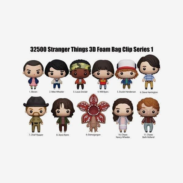 MONO32500 Monogram Stranger Things Klipsli Figür Seri 1 24lü display