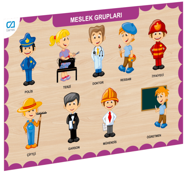 CAAHS-3203 CA GAMES AHŞAP MESLEK GRUPLARI BUL-TAK