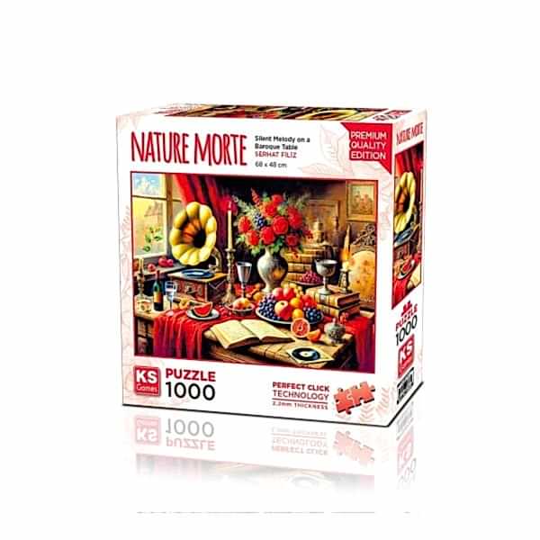 20846 PUZZLE 1000 Silent Melody on a Baroque Table