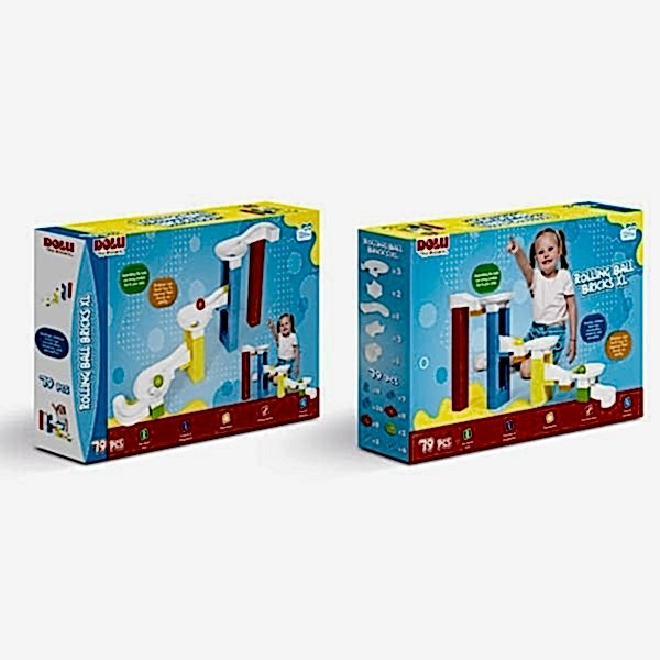5164 Eğitici Top Yuvarlama Blokları XL -Dolu Oyuncak