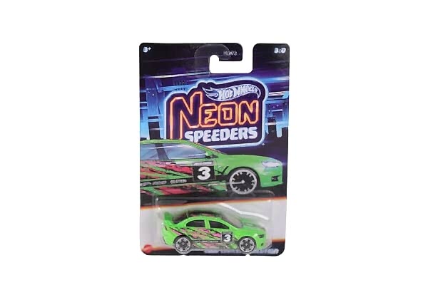 HLH72 Hot Wheels Neon Yarışlar Temalı Arabalar