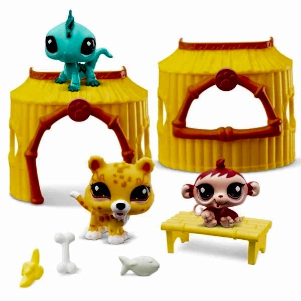 3005158 Littlest Pet Shop - Minişler Orman Oyun Seti S1