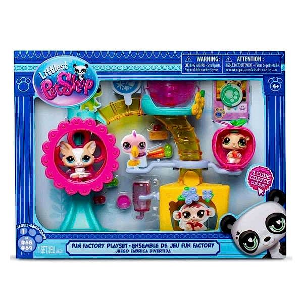 5196 Littlest Pet Shop Minişler Eğlence Fabrikası Oyun Seti S1 -Sunman