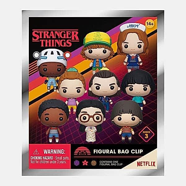 MONO32560 Monogram Stranger Things Klipsli Figür Seri 3 24lü display