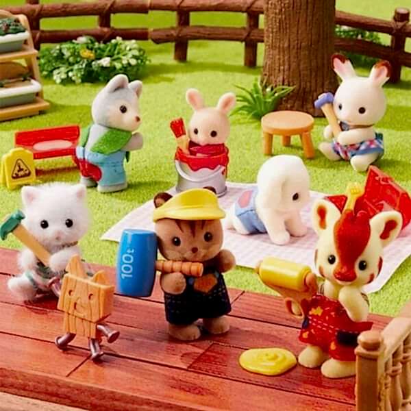 5838 Sylvanian Families Minik Ustalar Serisi Sürpriz Paket+3 yaş