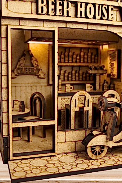 ALG-4005 MİNİ BEER HOUSE BOOK NOOK