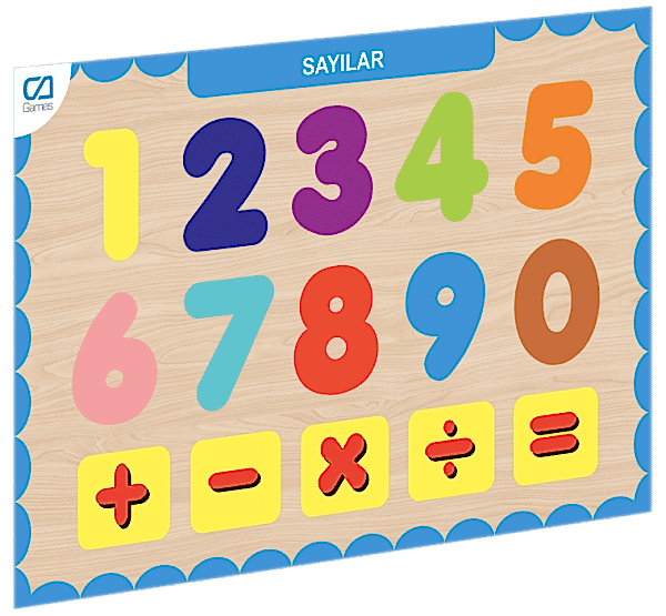 CAAHS-3207 CA GAMES AHŞAP SAYILAR BUL-TAK