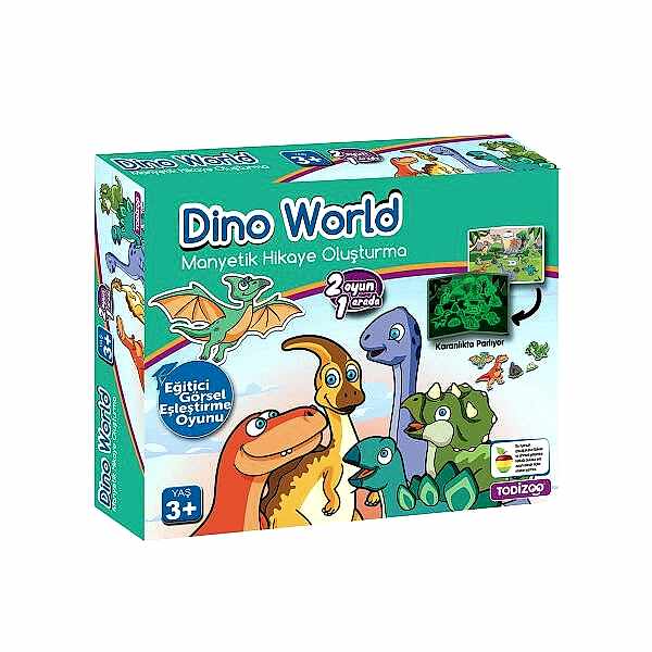 83915 DINO WORLD MANYETİK HİKAYE OLUŞTURMA