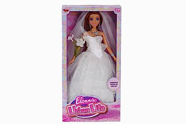 WG-661048 KUTULU 29CM GELİNLİKLİ BEBEK