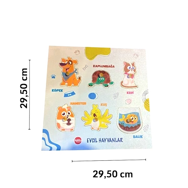 HH2076-EVCİL HAYVANLAR YAPBOZ