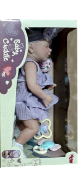 KNG-902-5 905-2 KUT 43 CM GERÇEKÇİ BEBEK VE