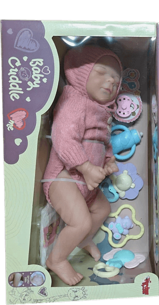 KNG-902-5 905-2 KUT 43 CM GERÇEKÇİ BEBEK VE