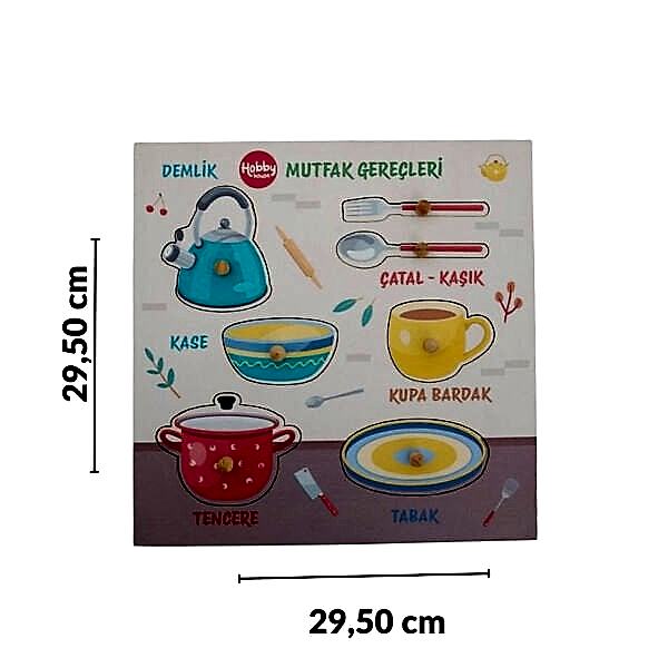 HH2077-MUTFAK GEREÇLERİ YAPBOZ