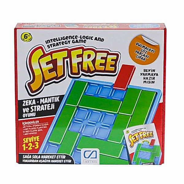 620 CAPLS-5264 Setfree Zeka, Mantık ve Strateji Oyunu -CaGames