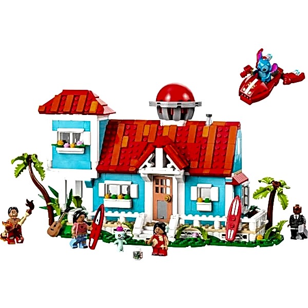 43268 Lego Disney Lilo ve Stiç Plaj Evi 834 parça +9 yaş