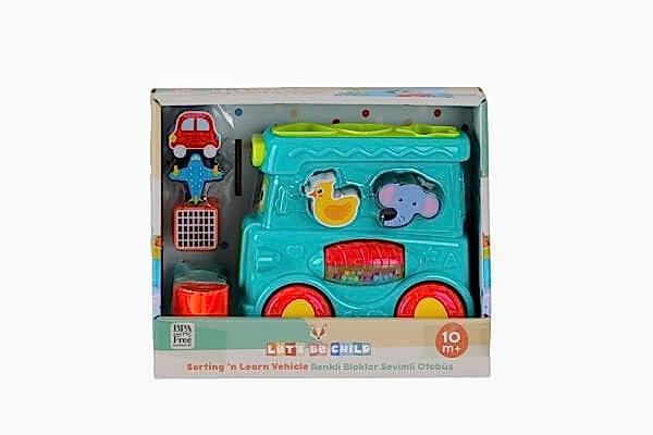 31084 LC RENKLİ BLOKLAR SEVİMLİ OTOBÜS