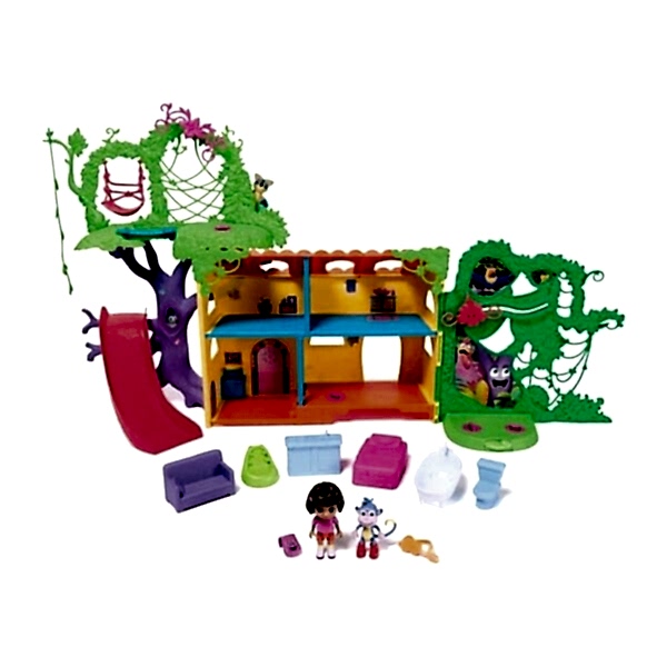 S00007656 SUN-SPM-FİGÜR OYUN SET DORA YAĞMUR ORMANLARINI KEŞFET 2FGR.(DORA)