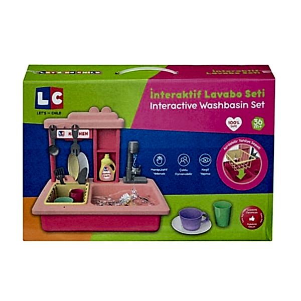 LC-30916 Let's be Child - Pilli İnteraktif Lavabo Seti 21 Parça