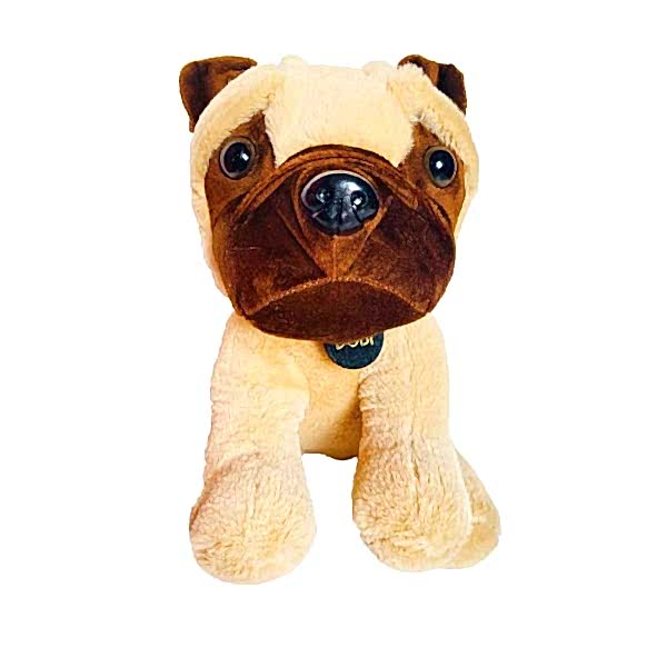 1436 Dobi Köpek 30 cm Kahverengi -Selay Oyuncak
