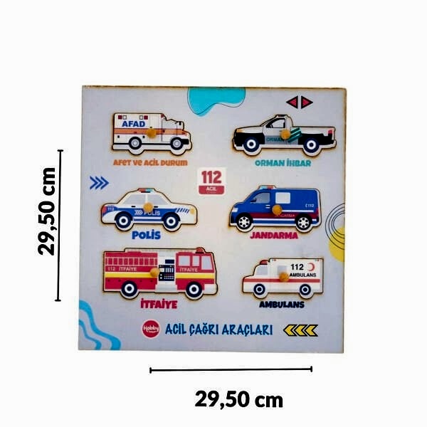 HH2082-ACİL ÇAĞRI ARAÇLARI YAPBOZ