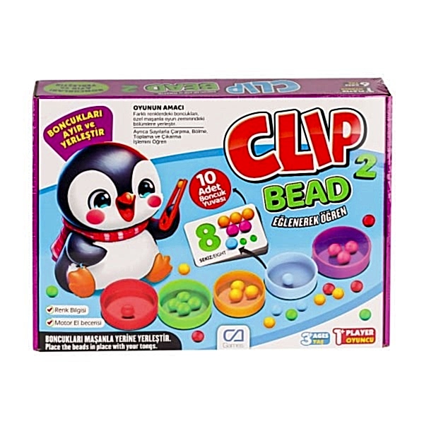 CAPLS-5286 Clip Bead Kutu Oyunu -CA Games