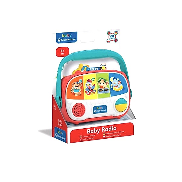 17525 Baby Clementoni - Bebek Radyosu +6 ay