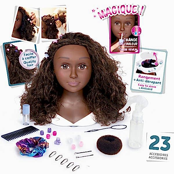 7600320318 Afro Stil Bebek Başı Güzellik Seti