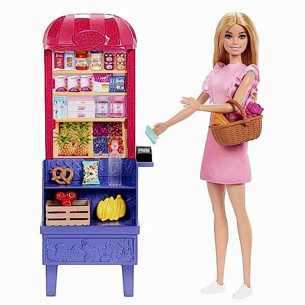 JCT05 Malibu Market Barbie ve Oyun Seti Barbie and Teresa Recipe for Friendship