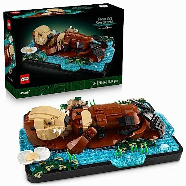 21366 Lego ideas Su Samurları 1234 parça +18 yaş