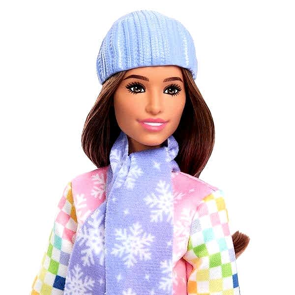 JKF78 Barbie Snowboard Sporcusu Oyun Seti